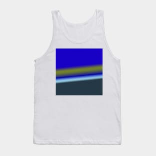 BLUE GREEN PINK TEXTURE ART Tank Top